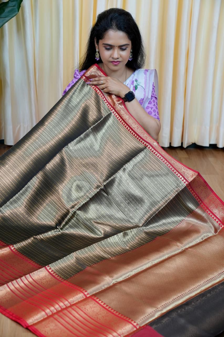 Tissue silk saree🥰😎