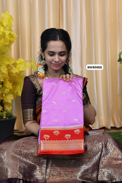 Warm silk saree 🥳