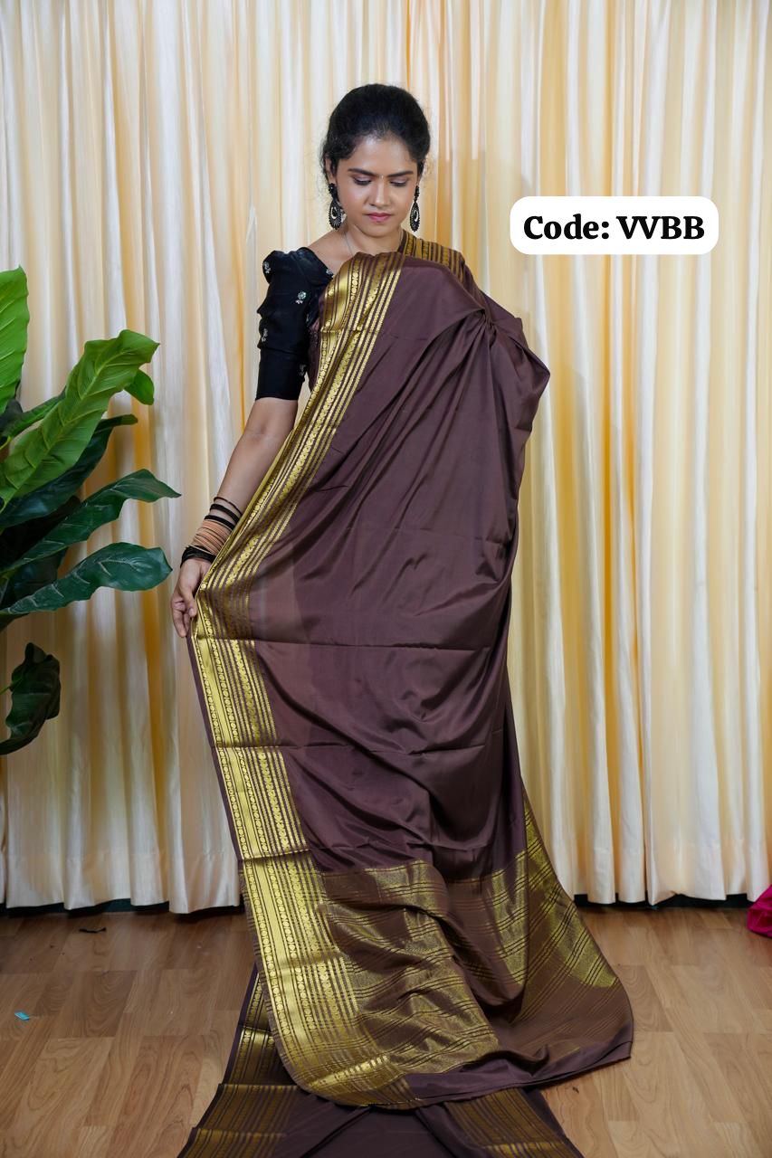 Mysore silk saree🥰😎