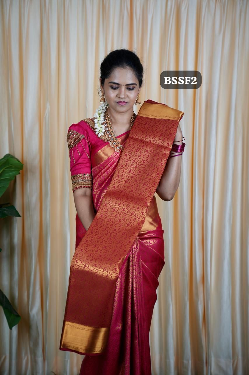 Bridal semi soft silk🍏🍄
