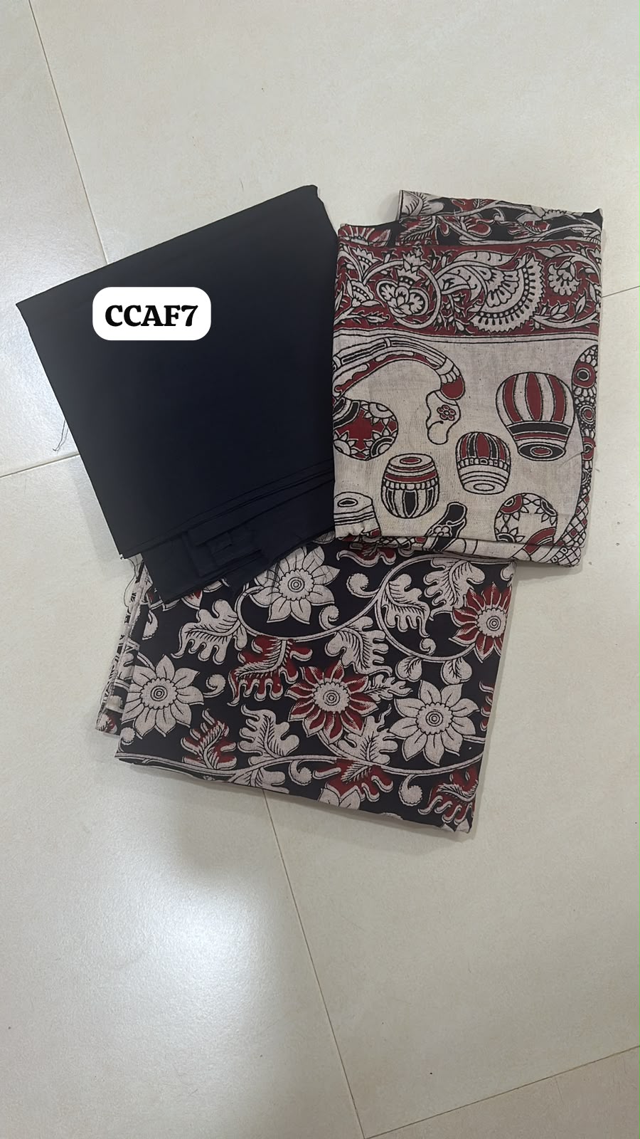 Kalamkari 3piece Set unstitched 😍😎📚