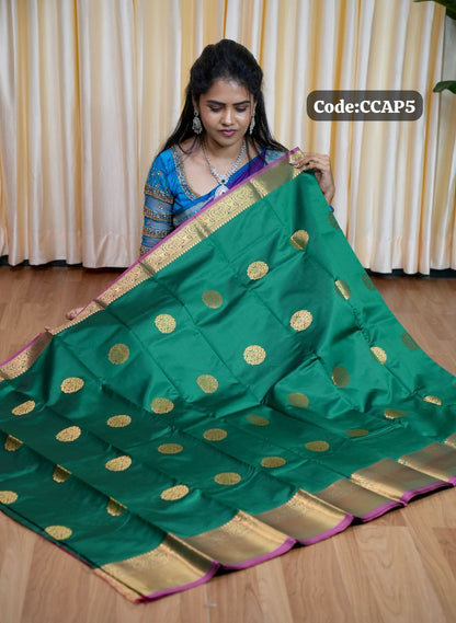 Soft silk sarees🥰🌈
