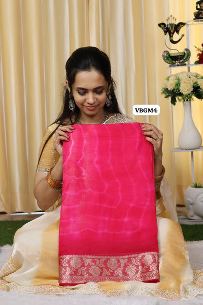 Shibori chiffon silk saree 😍Ⓜ️