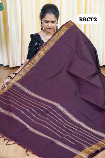 Kanchi cotton sarees6.50 mtrs 🎁