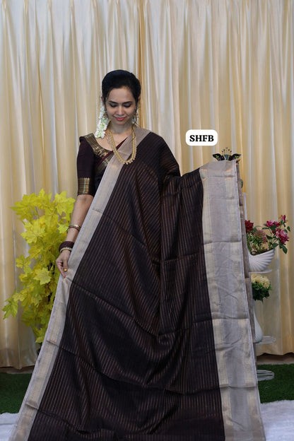 Mysore crepe silk saree🥰😎 📚
