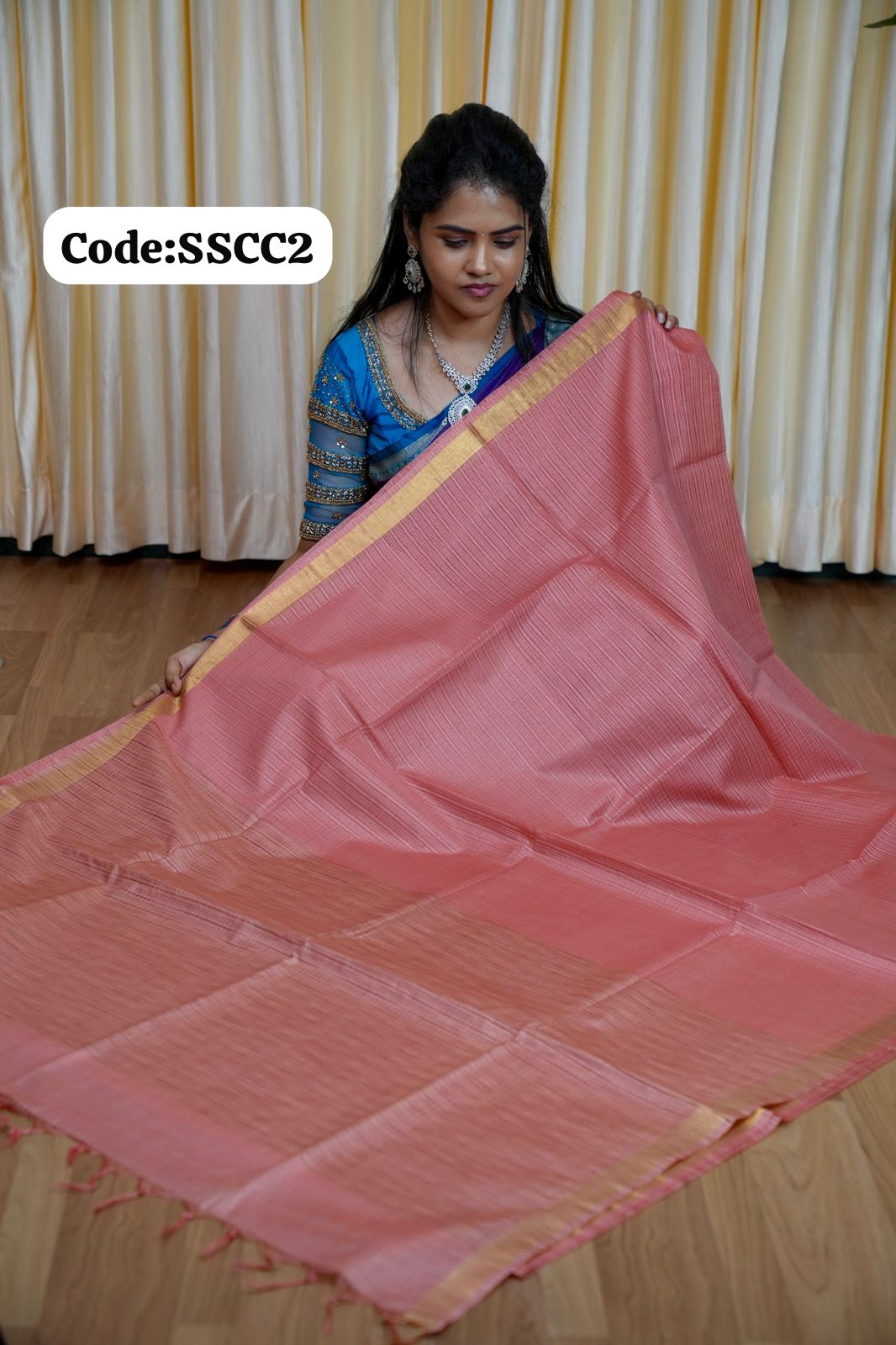 Semi Tussar silk saree🥰😎📚
