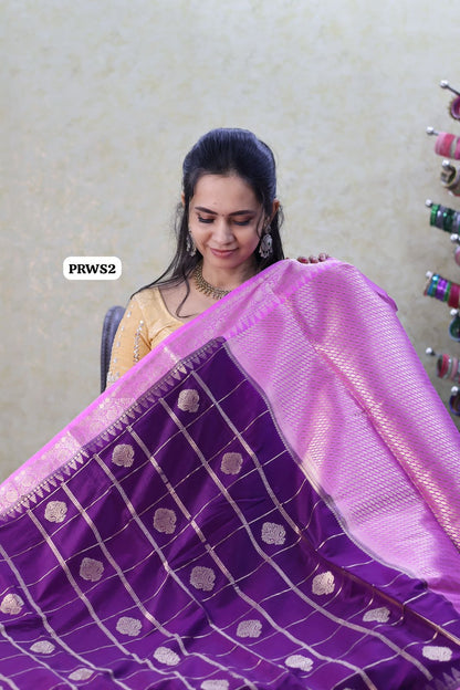 Premium warm silk saree with Contrast border🥳Dispatch time 4 or 5 days