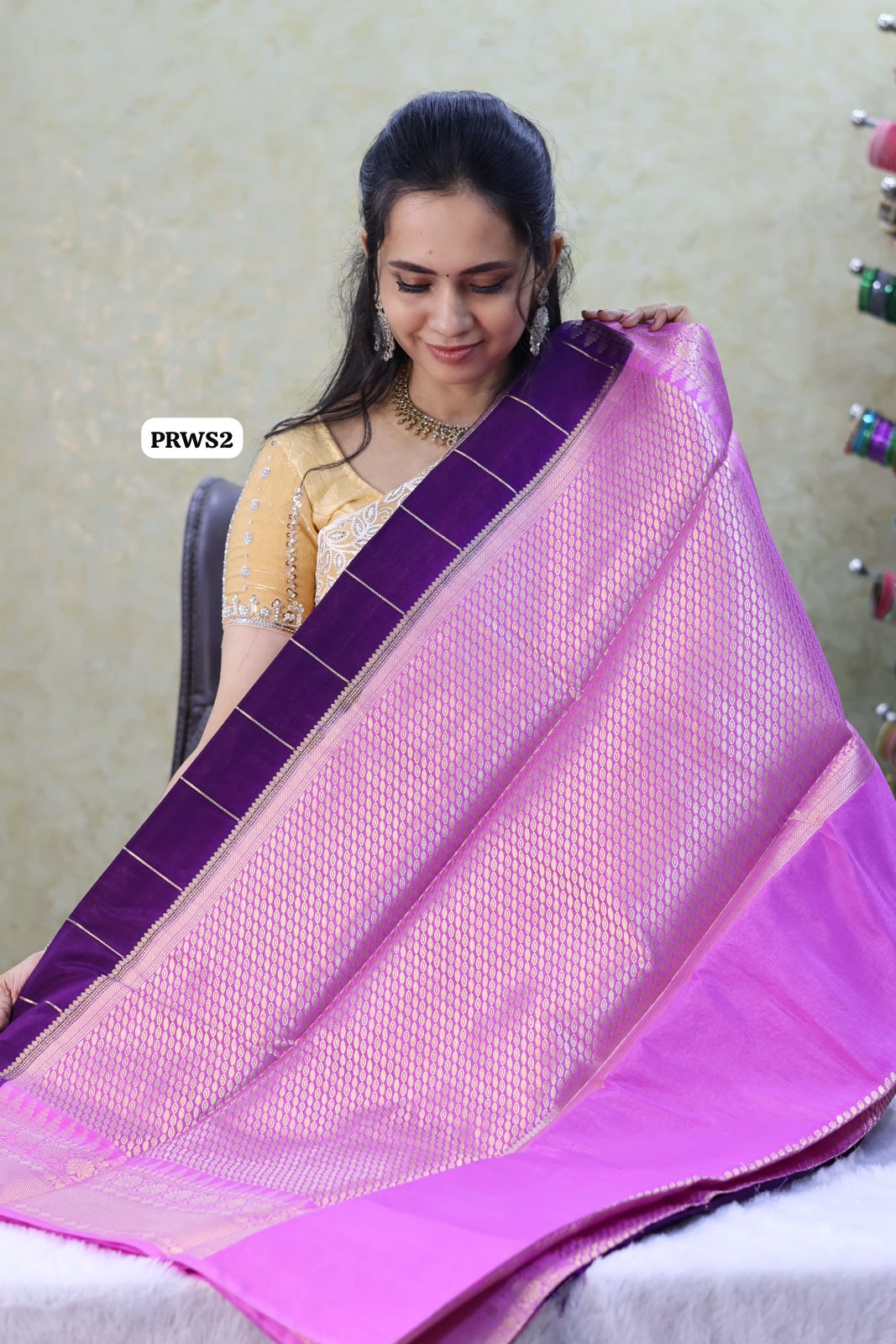 Premium warm silk saree with Contrast border🥳Dispatch time 4 or 5 days