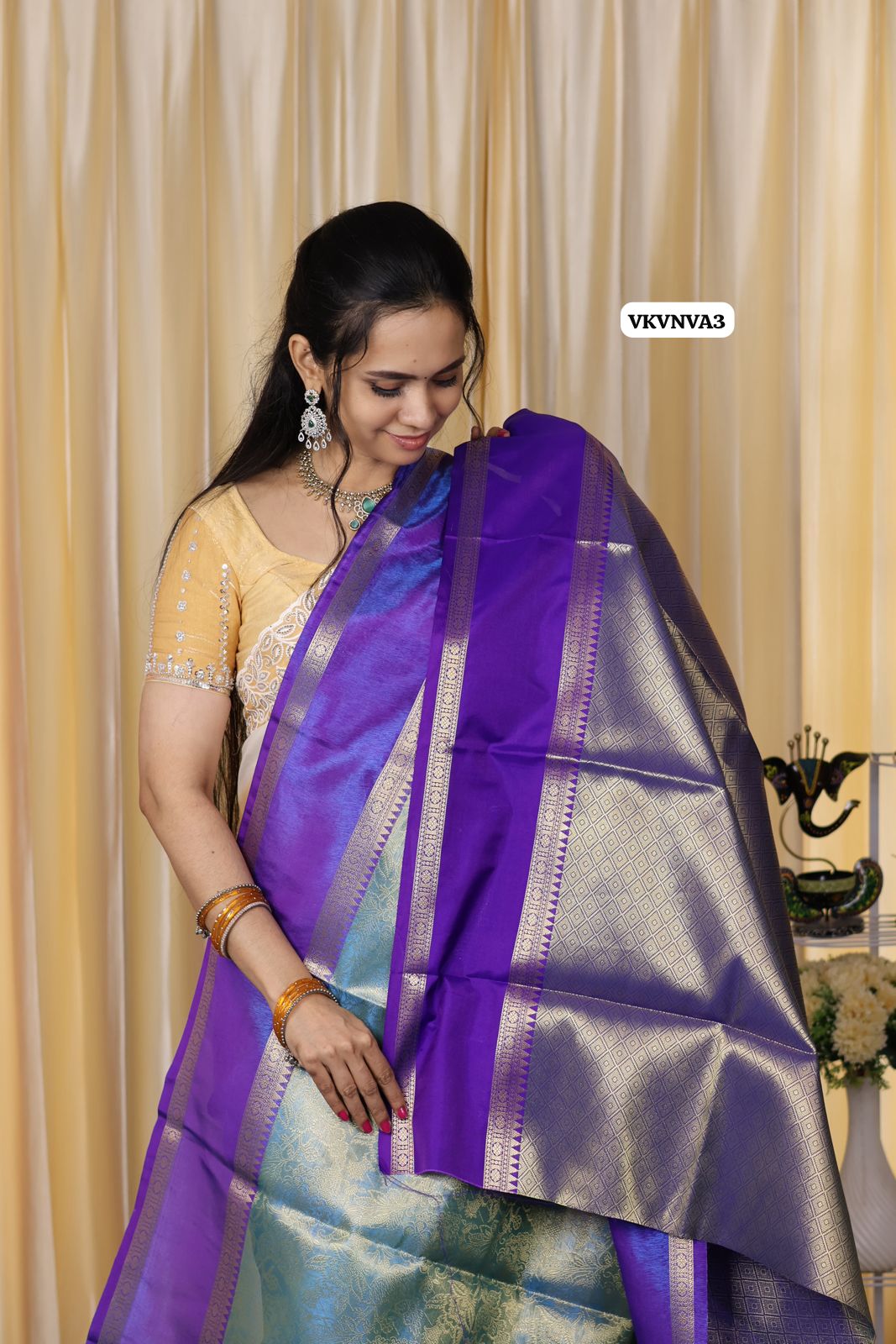 Katan semi soft silk saree😍🥳