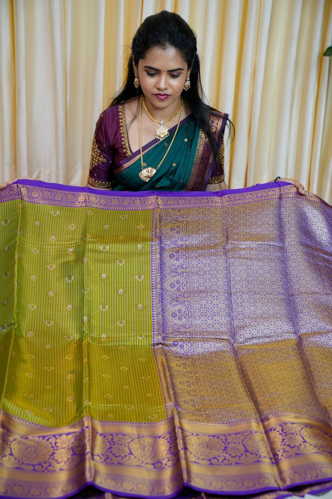 Kanchi semi silk sarees🥰🥳✅
