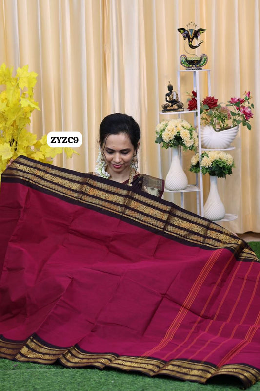 Kanchi cotton saree 😍🥳