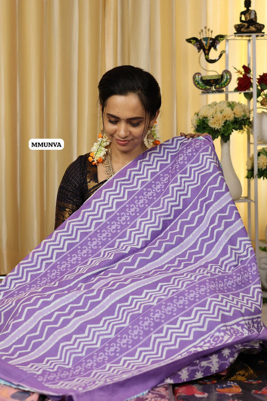 Exclusive Mul Mul cotton saree 😍Ⓜ️