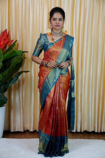 Kanchi semi silk saree🥳