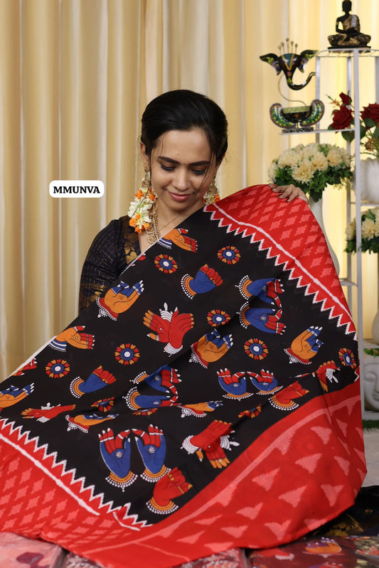 Exclusive Mul Mul cotton saree 😎😍Ⓜ️