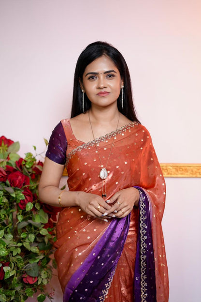 Chimmer Chiffon Saree🥳