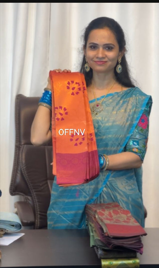 Semi silk saree❌