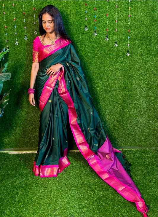 Semi Soft silk sarees.