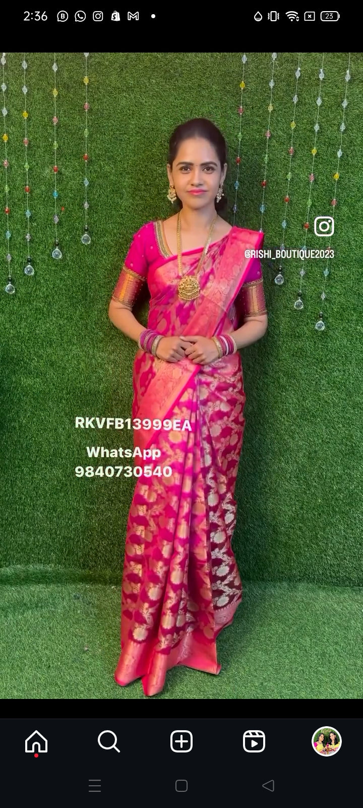 Banarasi zari weaving saree