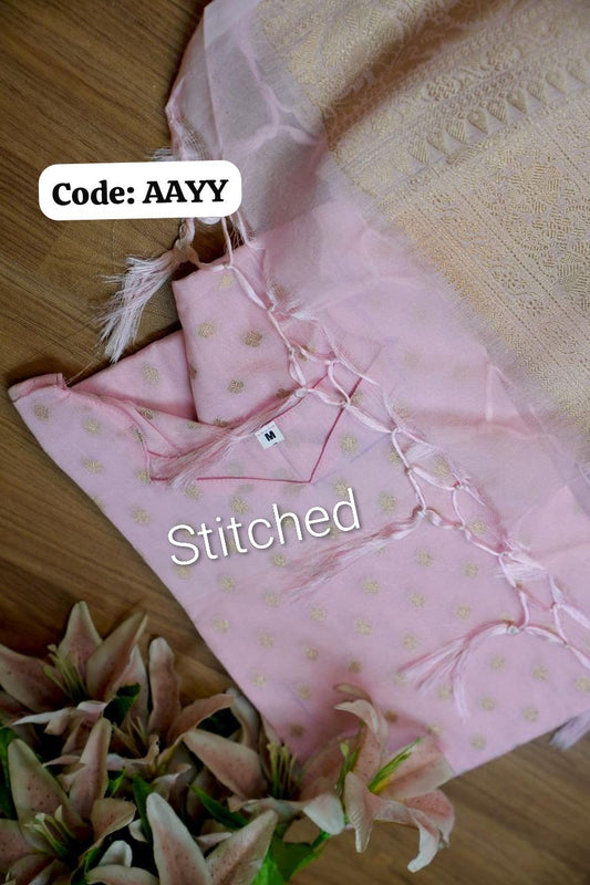 Banarasi silk salwar (stitched )prebook🥰