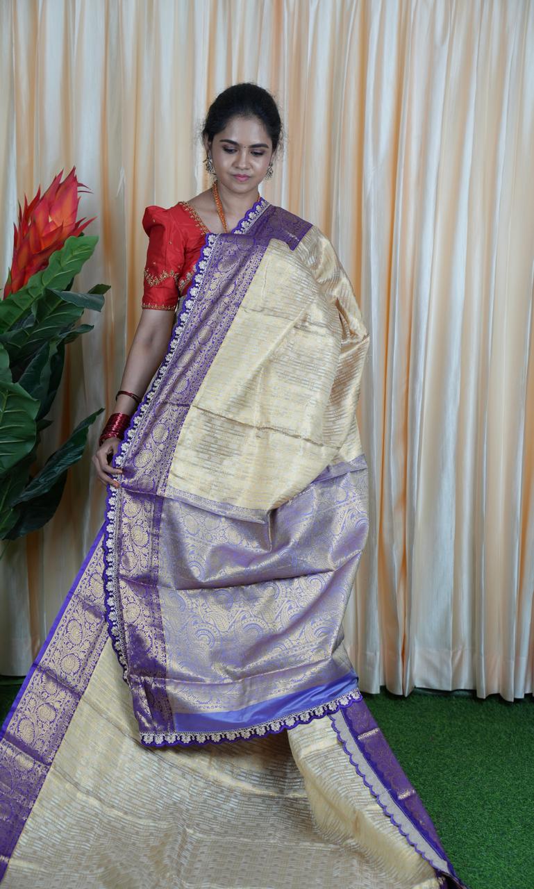 Bridal Kanchi Inspired Semi Silk Saree 🥰🥳