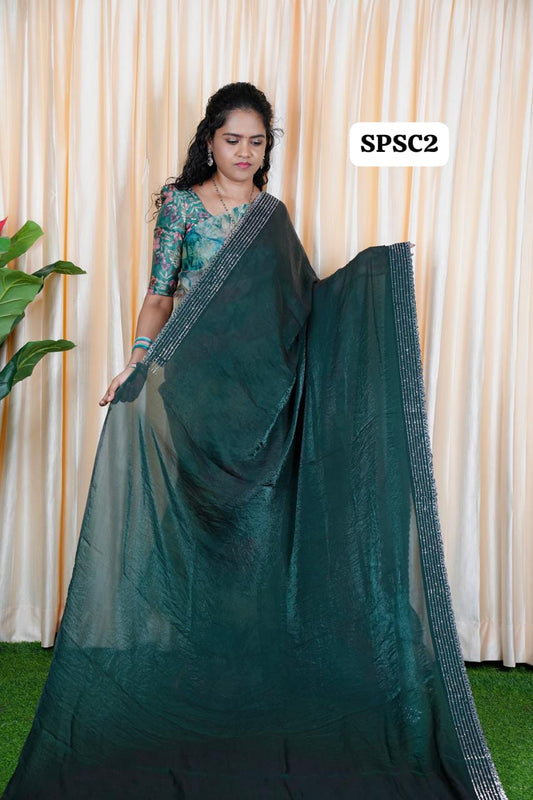 Premium space silk saree🥰 🥳