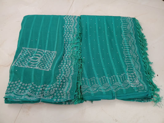 Fancy shiffon saree📷