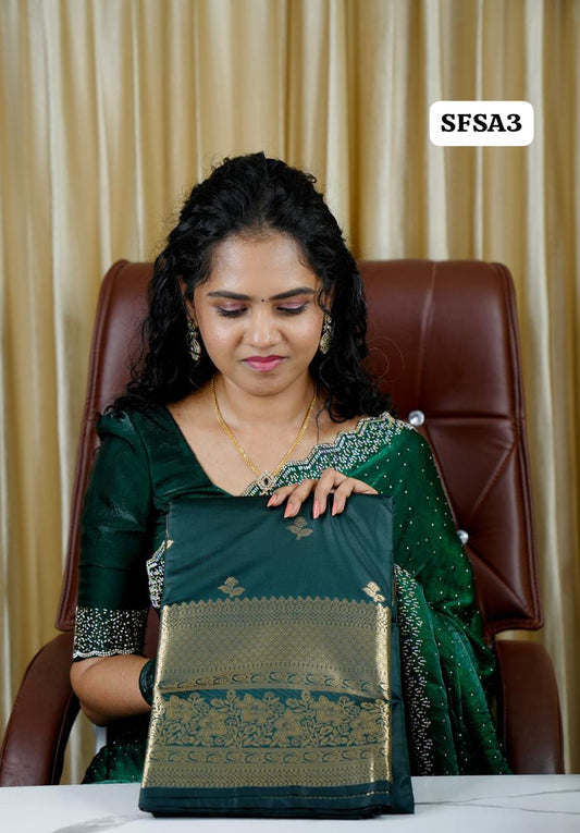 Soft silk saree 🥳prebook
