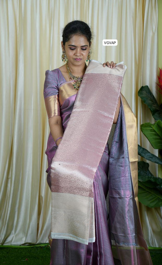 Premium Bridal Katan Tissue Saree🥰🥳