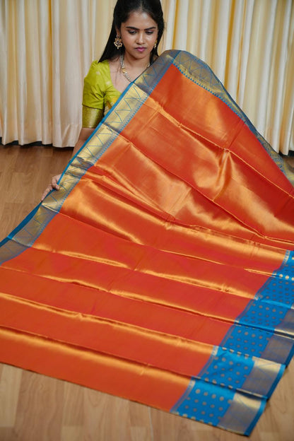 Kanchi semi silk saree 🥳