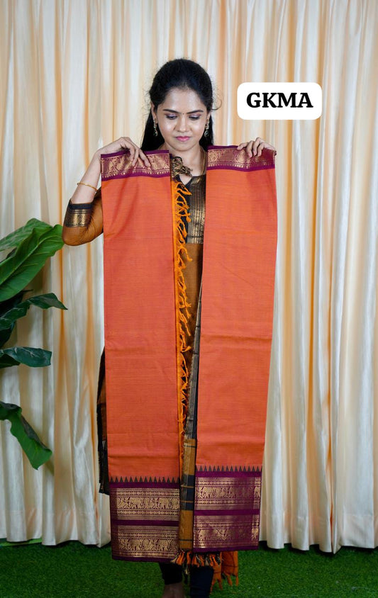 Kanchi cotton salwar set unstitched prebook❌