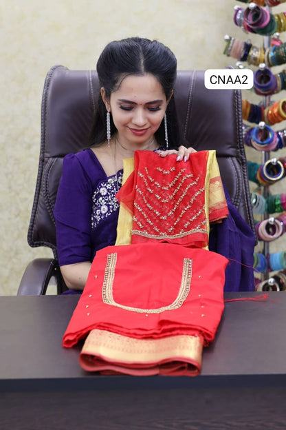 Premium quality net work aari blouse ( unstitched)🔥🥳