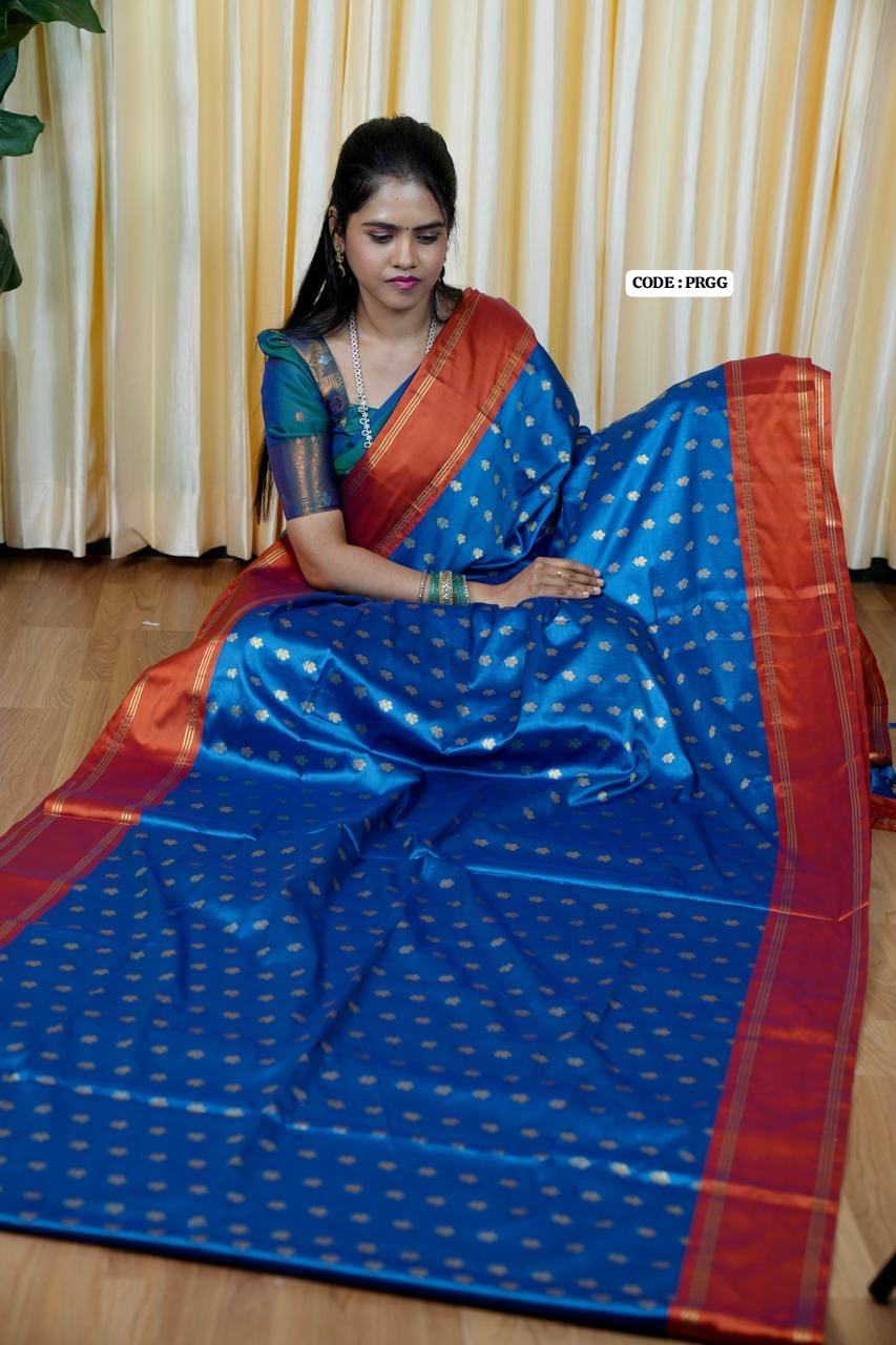 Kanchi soft silk saree🥰😎📚