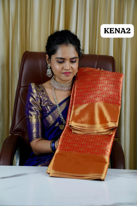 Aadi offer Kanchipuram inspired semi silk sarees 🥰🥳✅