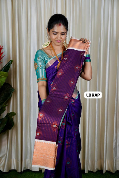 Premium quality kanchi semi silk🥳