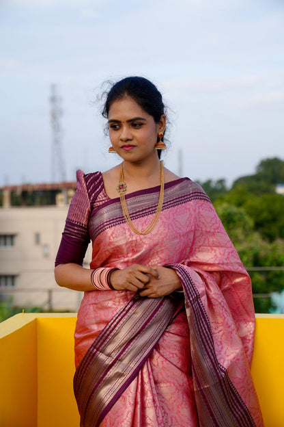 Soft katan tissue saree🍄🥳