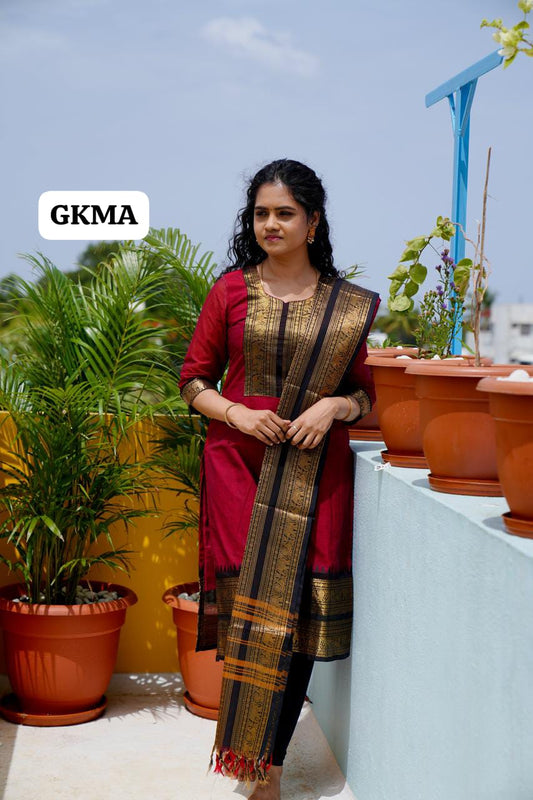 Premium kanchi cotton salwar (stitched)❌