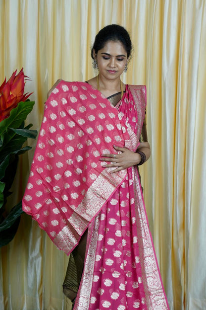 Viscose Georgette Sarees🥰🥳