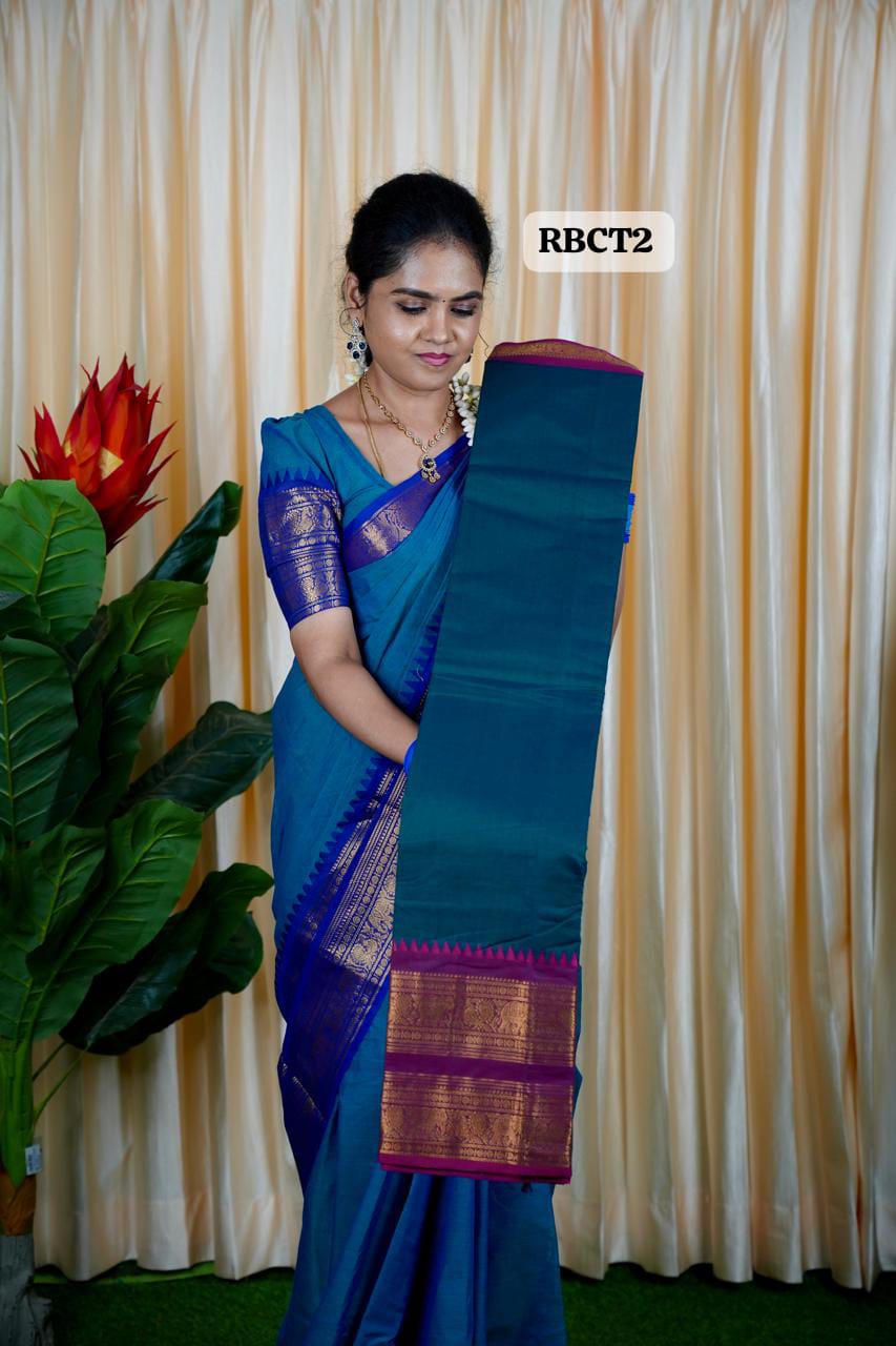 Kanchi Cotton Saree  prebook ❌