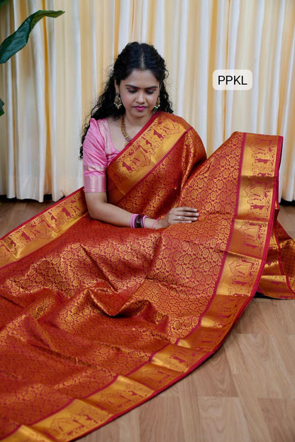 Bridal Kanchi semi silk 🥳