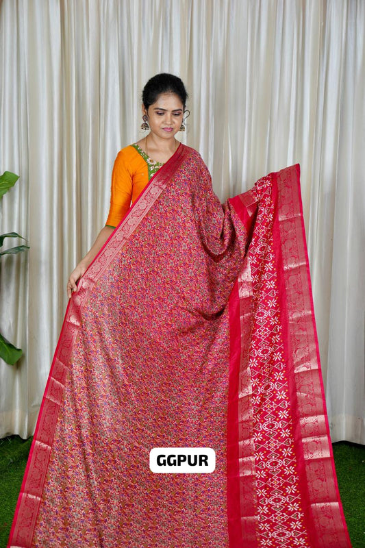 Premium Crape Dola Silk Fabric 🥳
