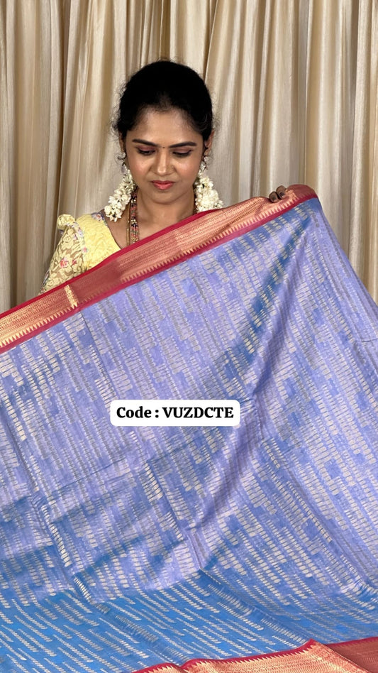 Warm silk saree