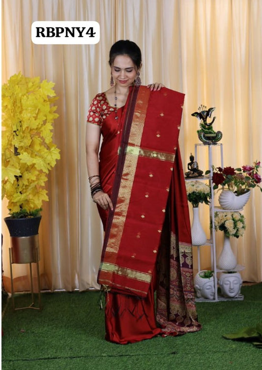 Nayanthara inspired .cotton zari weaving saree🥳