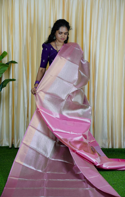 Katan bridal tissue saree 🥳
