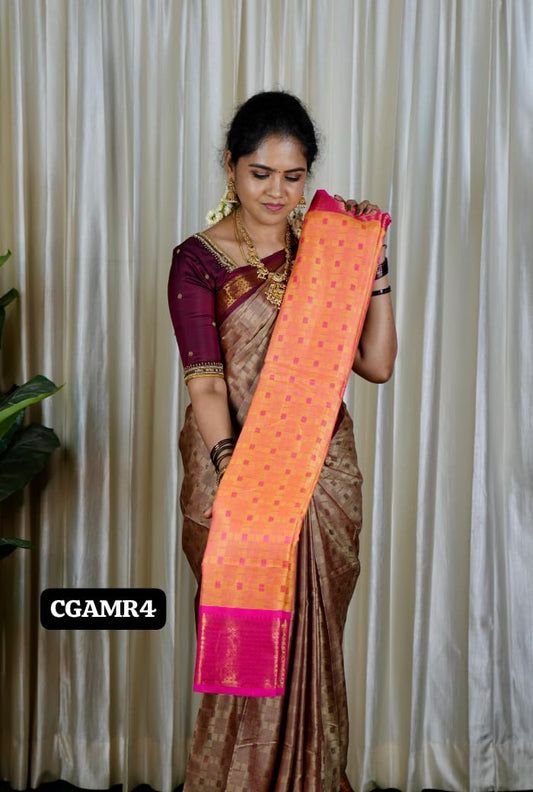 Kalyani semi silk saree❌