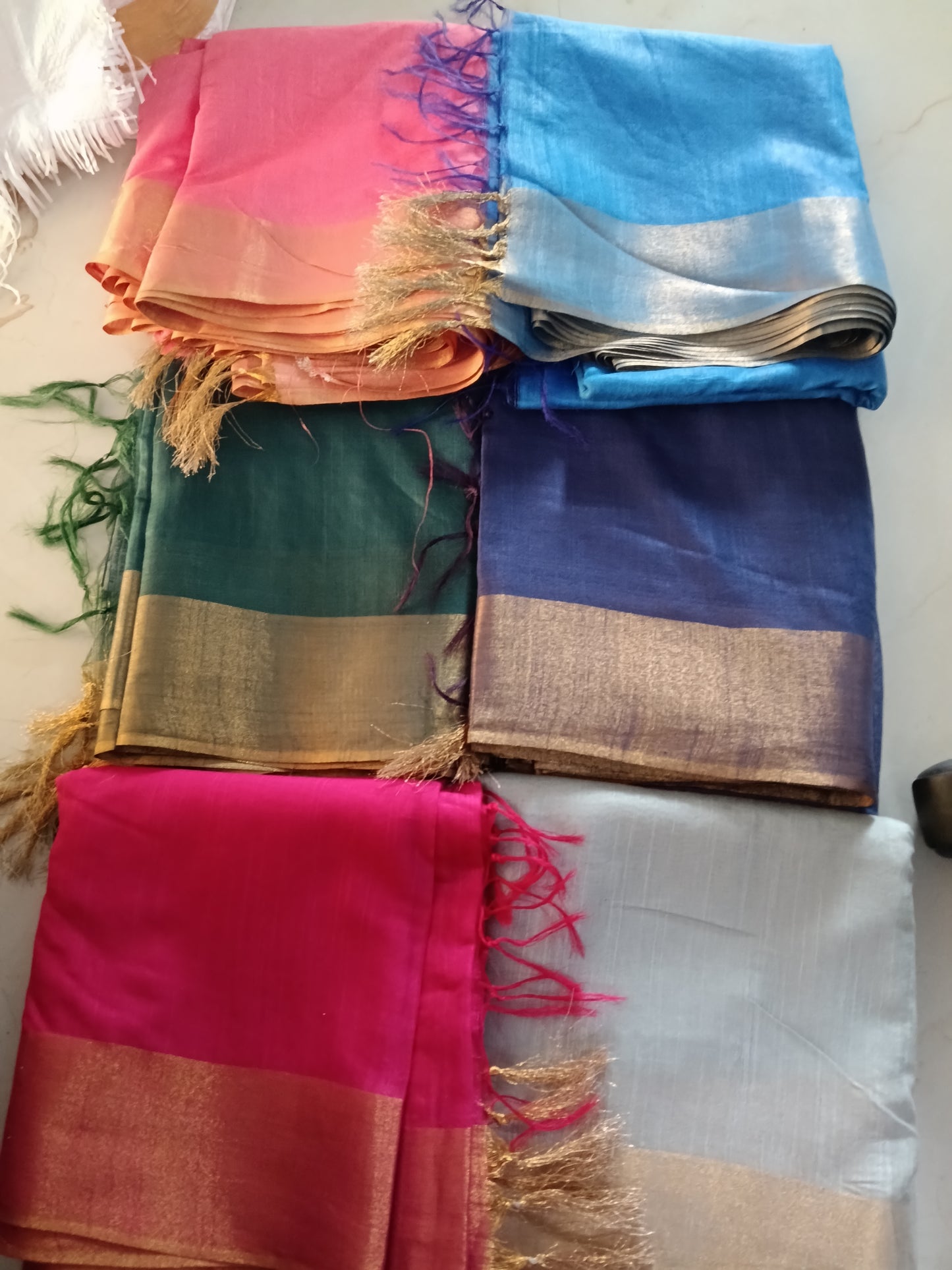 Raw silk saree 🧠