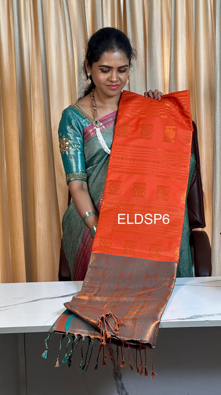 Kanchi semi silk saree