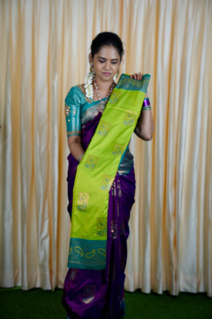 Premium Paithani Semi Silk Sarees 🥳