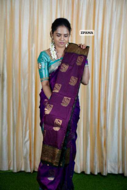Premium Paithani Semi Silk Sarees 🥳