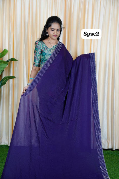 Premium space silk saree🥰🥳