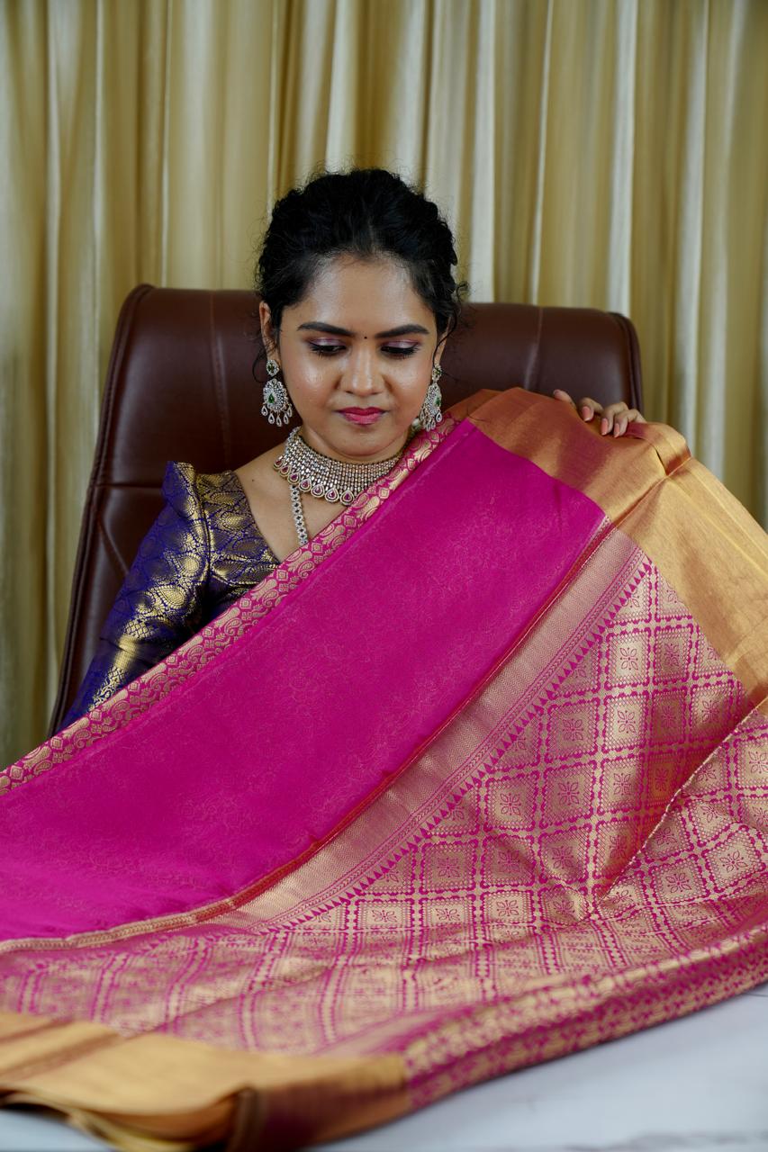 Aadi offer Kanchipuram inspired semi silk sarees 🥳✅